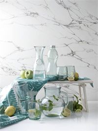 CARAFFA IN VETRO RICICLATO